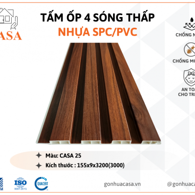 Tấm ốp 4 sóng CASA KS25