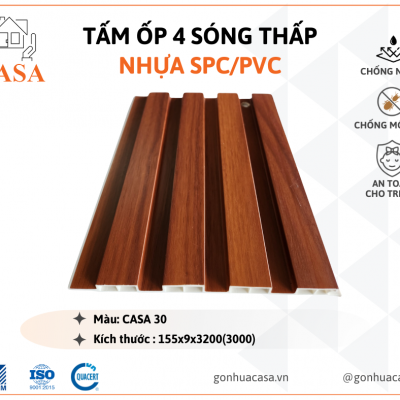 Tấm ốp 4 sóng CASA KS30