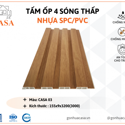 Tấm ốp 4 sóng CASA KS03