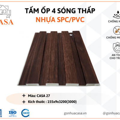 Tấm ốp 4 sóng CASA KS27
