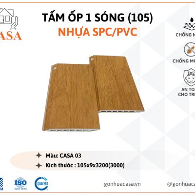Tấm ốp 1 sóng (105) - CASA 03