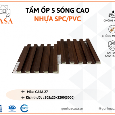 Tấm ốp 5 sóng cao - CASA 27