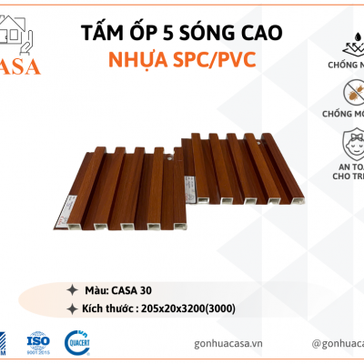 Tấm ốp 5 sóng cao - CASA 30