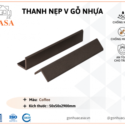 Thanh nẹp V - Coffee